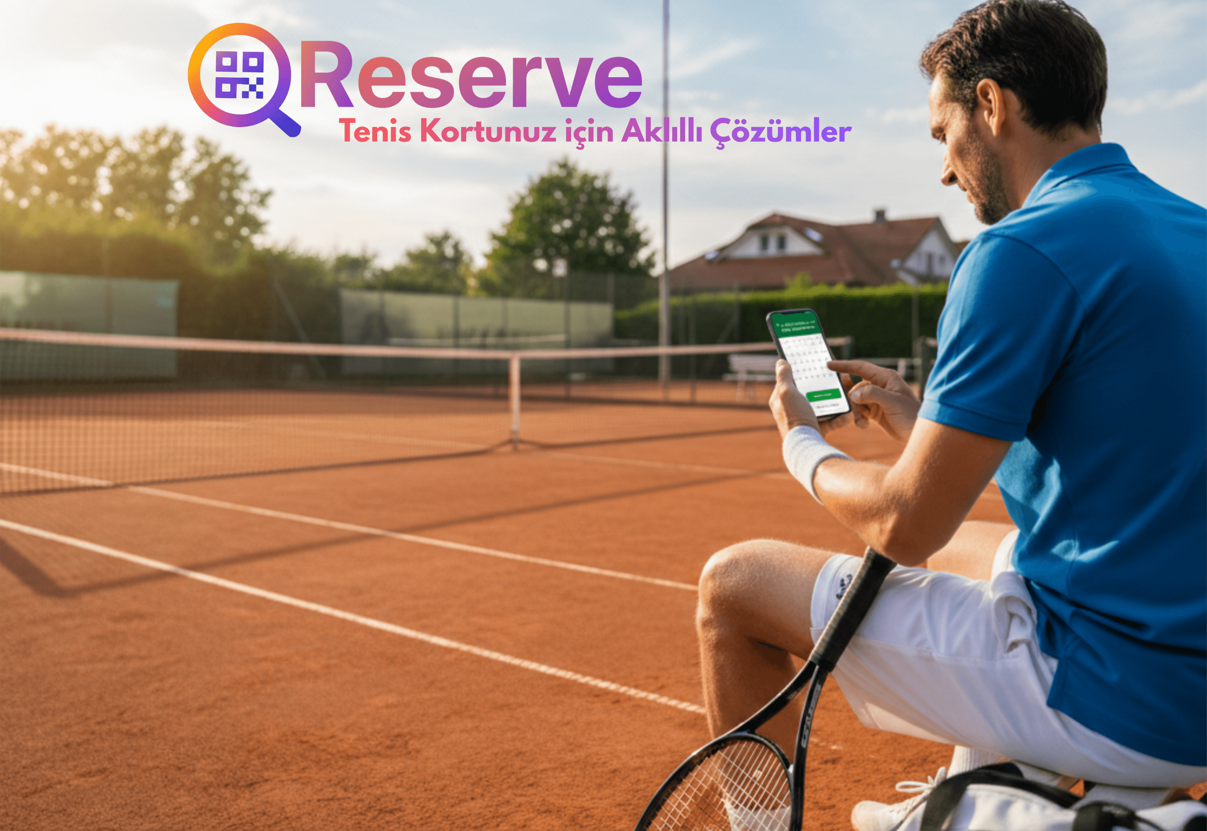 QReserve Tenis Rezervasyon Sistemi - Online Kort Yönetimi