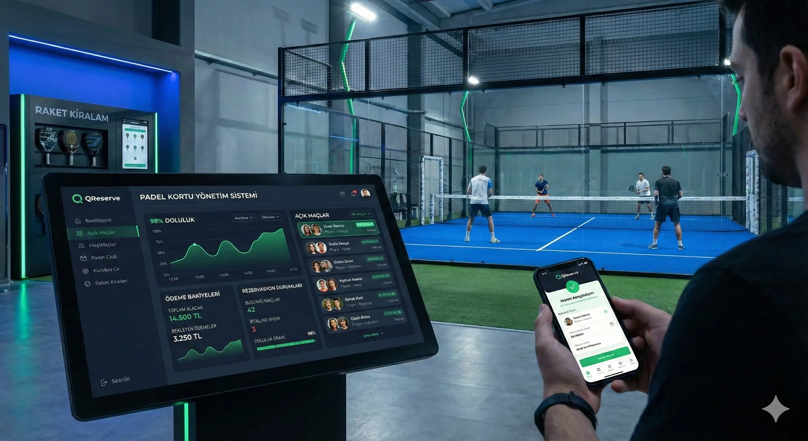 Padel Court Management System