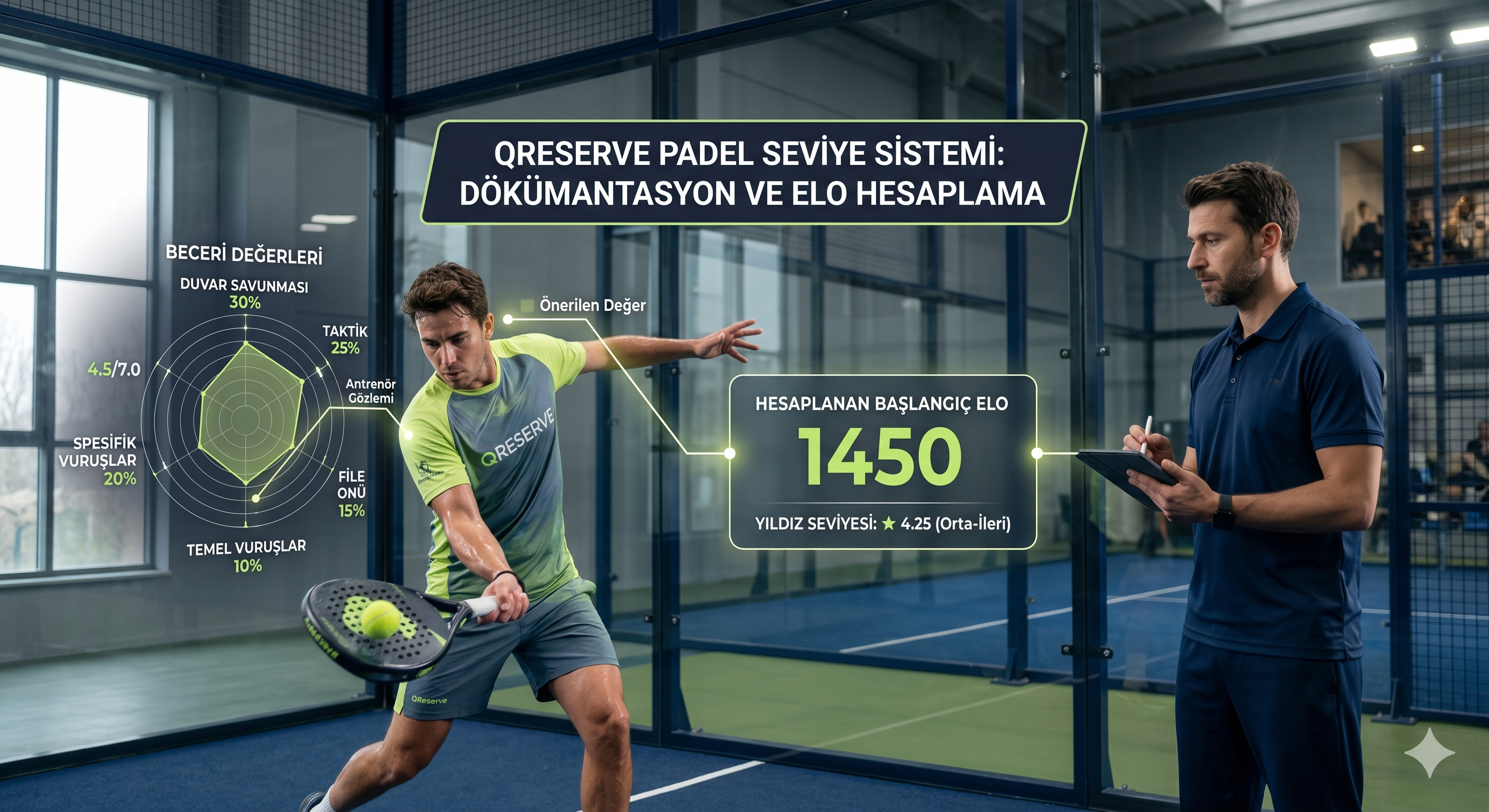 Padel Coach Player Level Assessment