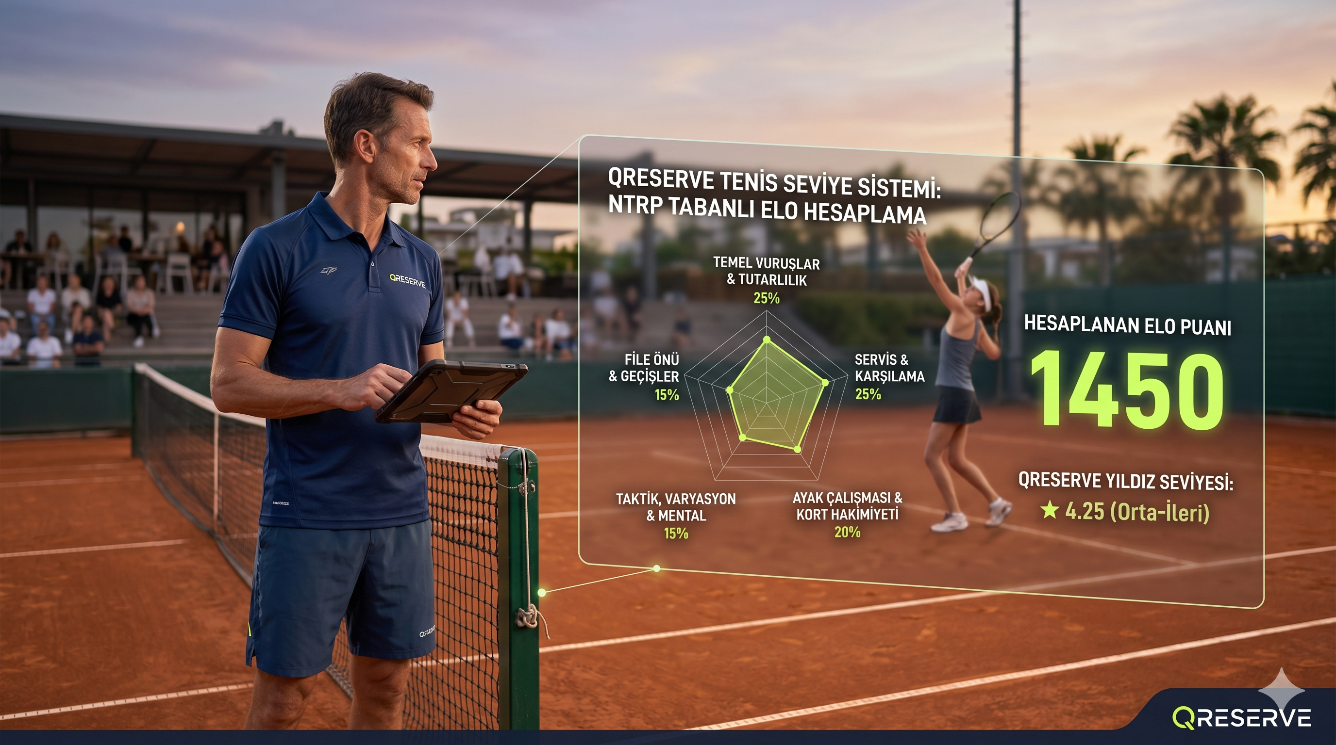 Tenis Antrenörü Oyuncu Seviye Belirleme
